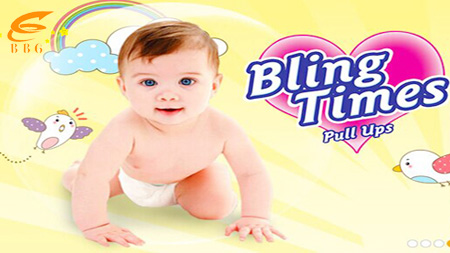 Bling times baby pants diaper